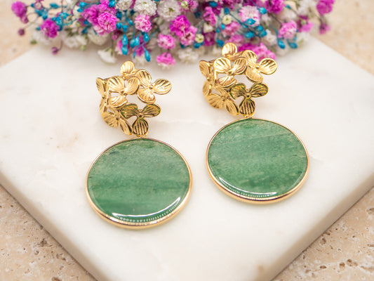Boucles d'oreilles Jardin Ismera