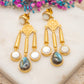 Boucles d'oreilles Cascade Luvéna