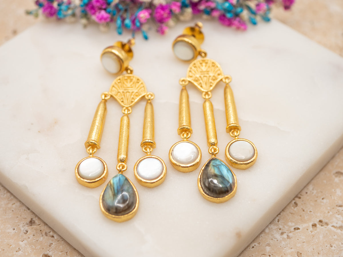 Boucles d'oreilles Cascade Luvéna