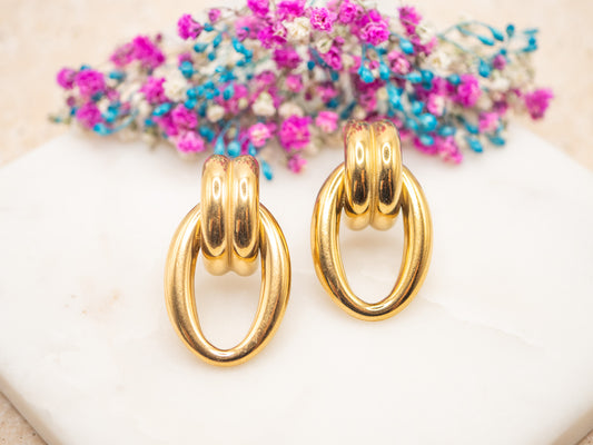 Boucles d'oreilles Nœud Alzéa