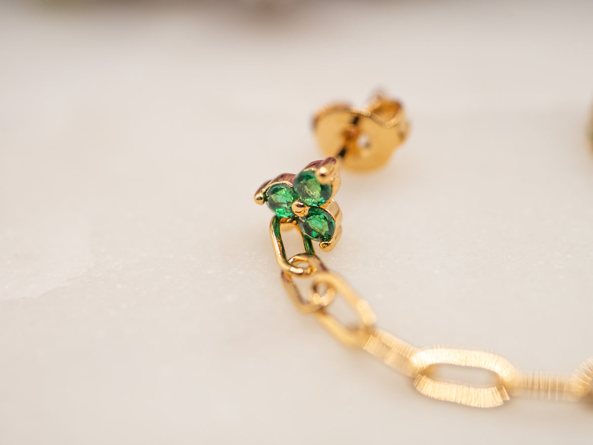 Boucle d'oreille unique Éclat Silvya