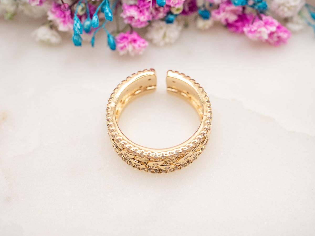 Bague Nacre Nocturne