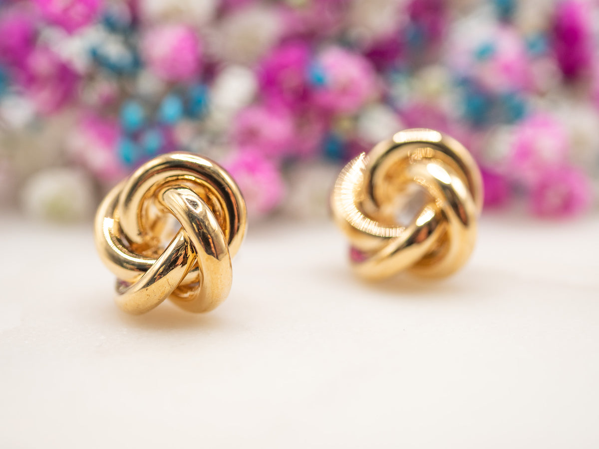 Boucles d'oreilles Nœud Selva