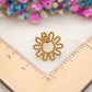 Boucles d'oreilles Rosalia Torsade