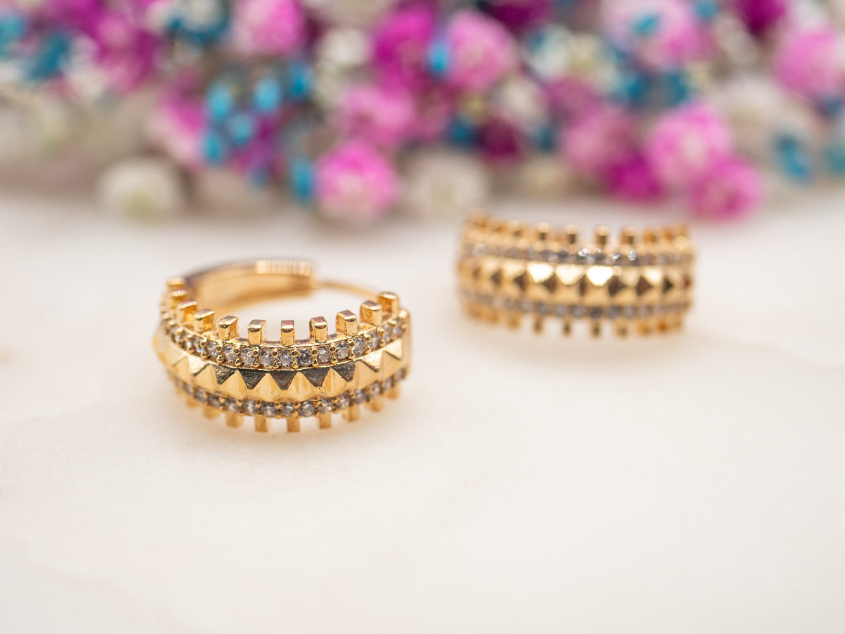 Boucles d'oreilles Éclat Savina