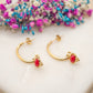 Boucles d'oreilles Flamme Ruvina