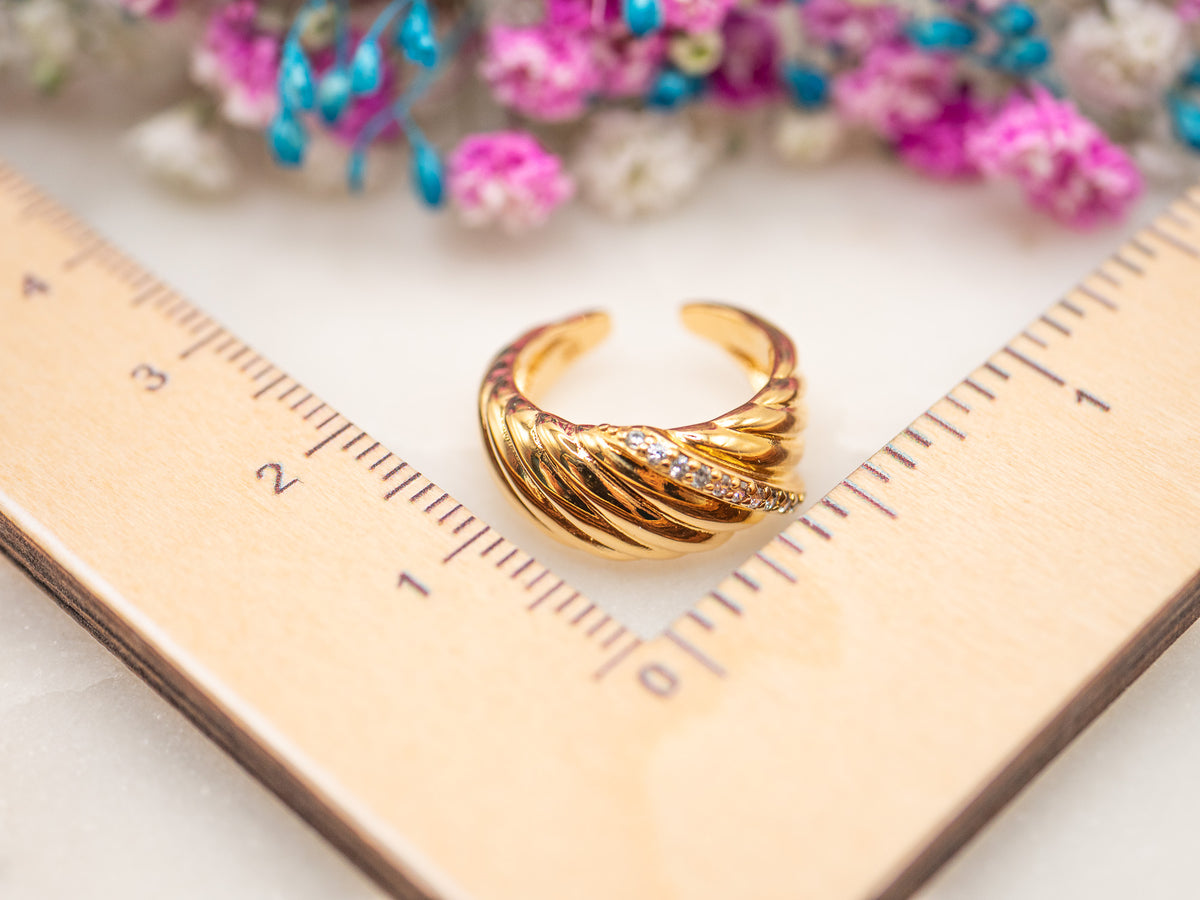 Boucle d'oreille unique Ondine Solara