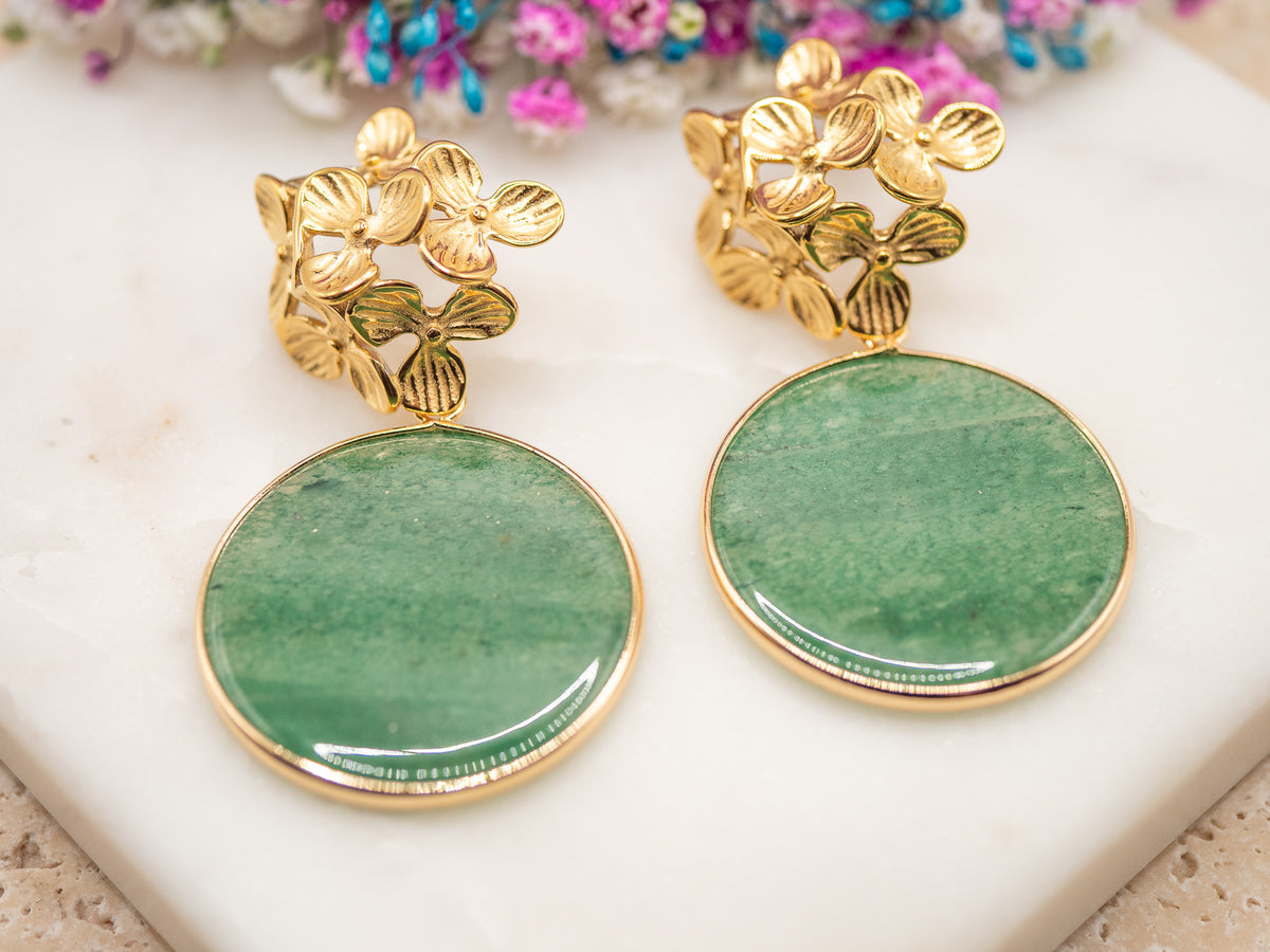 Boucles d'oreilles Jardin Ismera