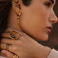 Bijou d'oreille Letaba porté - Aurélie Bidermann