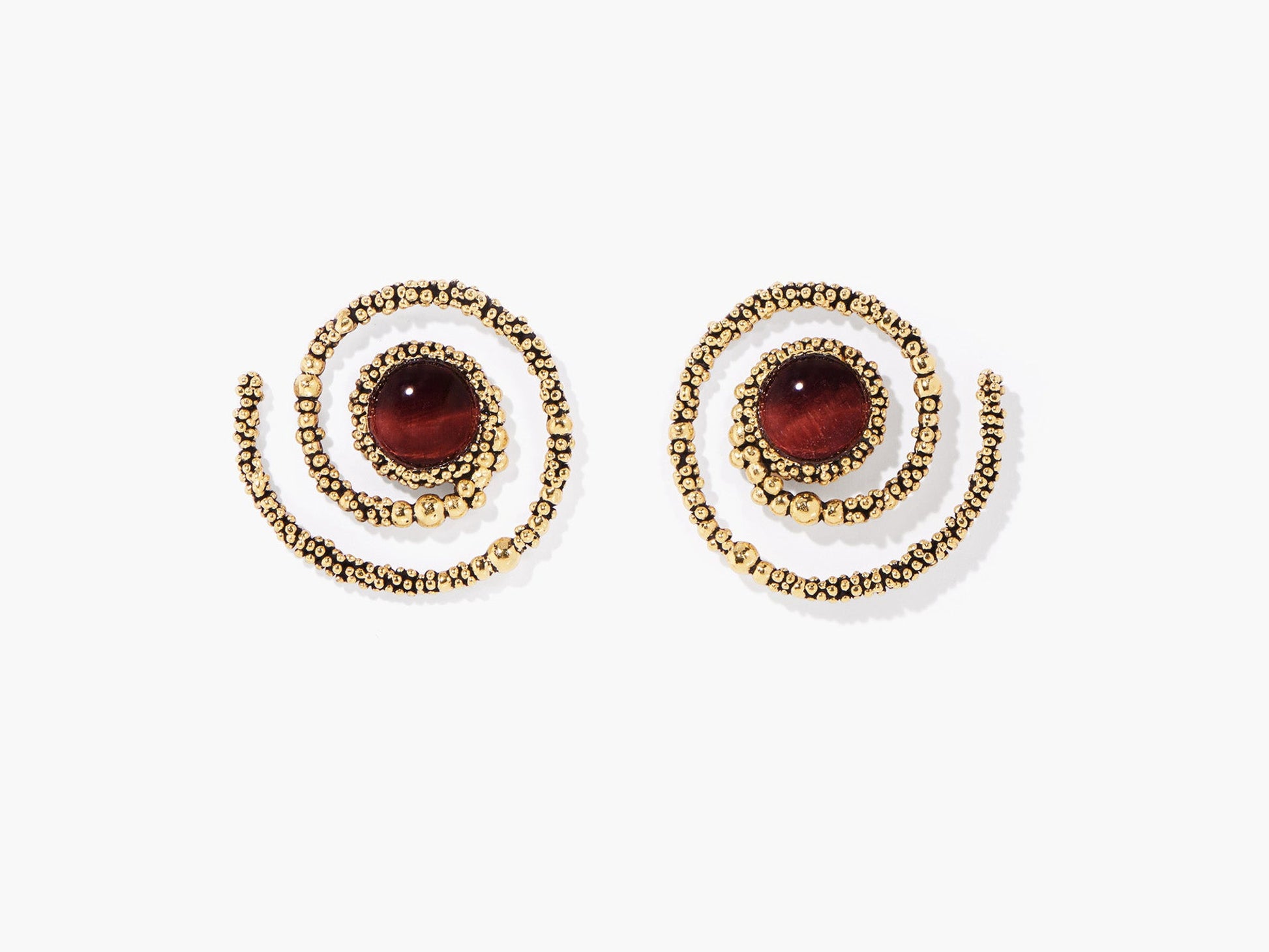 Boucles d'oreilles Makoma spirales - Aurélie Bidermann