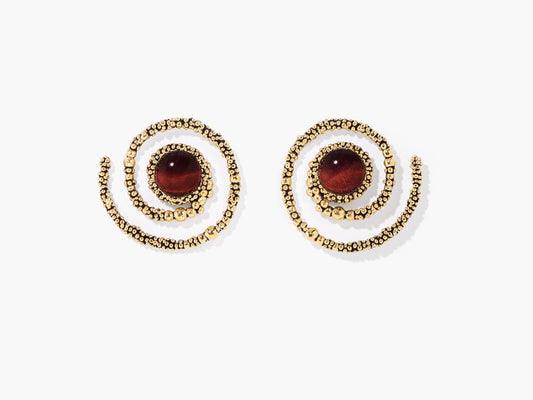 Boucles d'oreilles Makoma spirales - Aurélie Bidermann