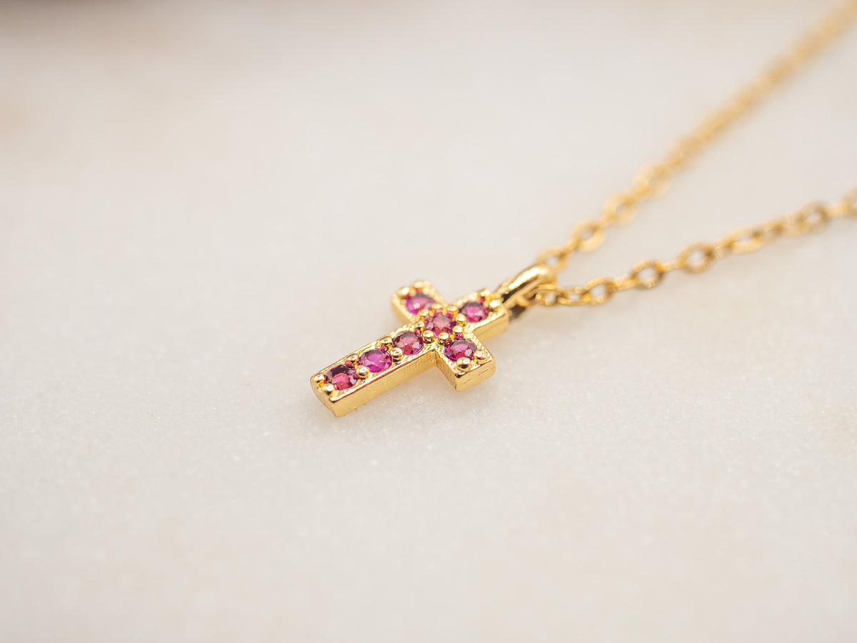 Collier Croix Rosalia