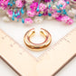 Boucle d'oreille unique Halo Orelia