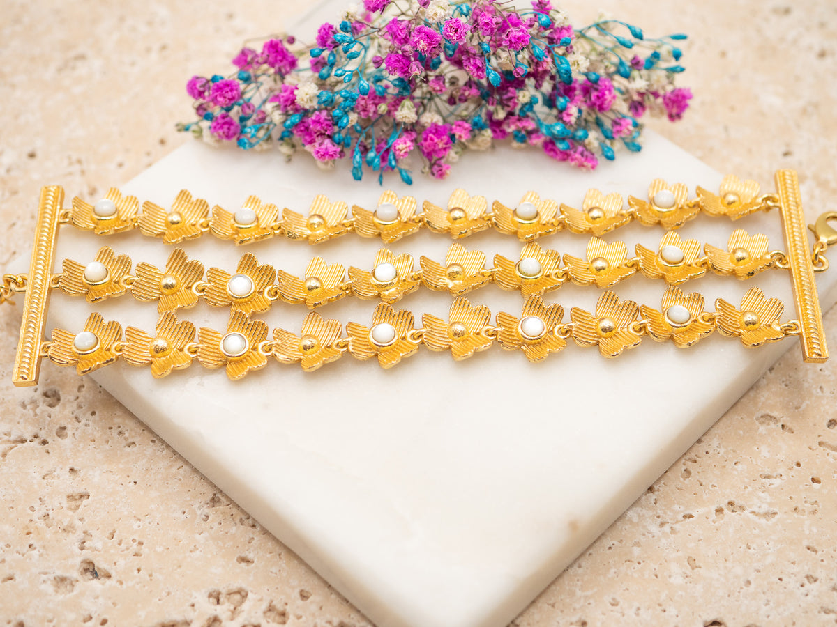 Bracelet Floréa Ivoire