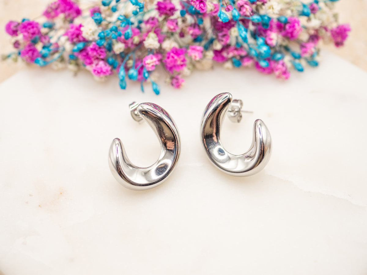 Boucles d'oreilles Halo Vireya