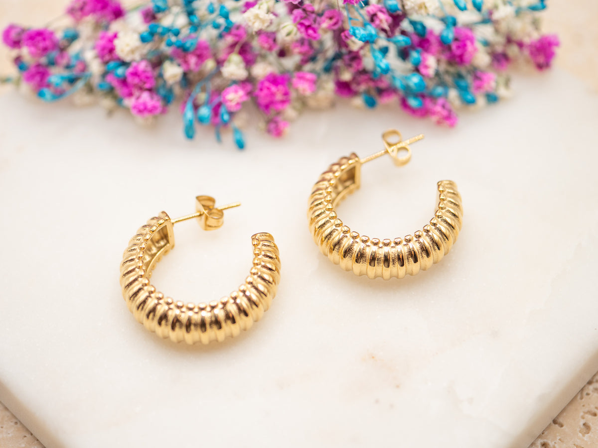 Boucles d'oreilles Spirale Avenia