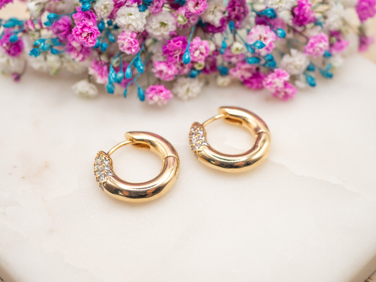 Boucles d'oreilles Halo Sorella