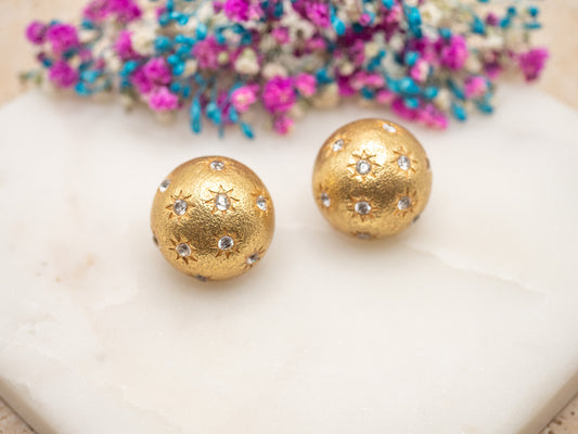 Boucles d'oreilles Sphère Astéria