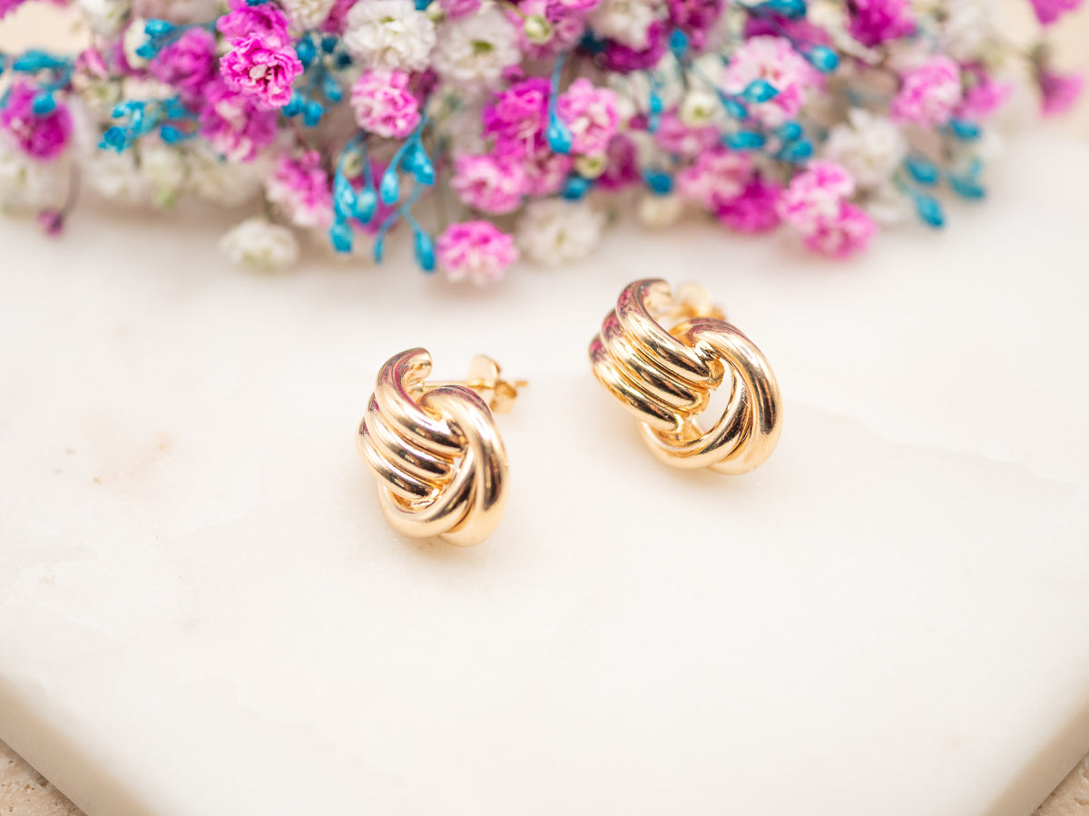 Boucles d'oreilles Nœud Liora