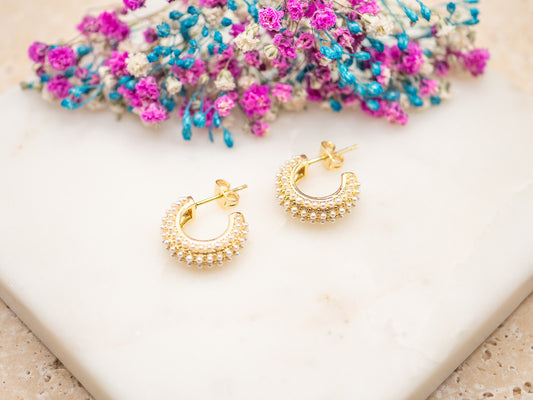 Boucles d'oreilles Arc Avenia