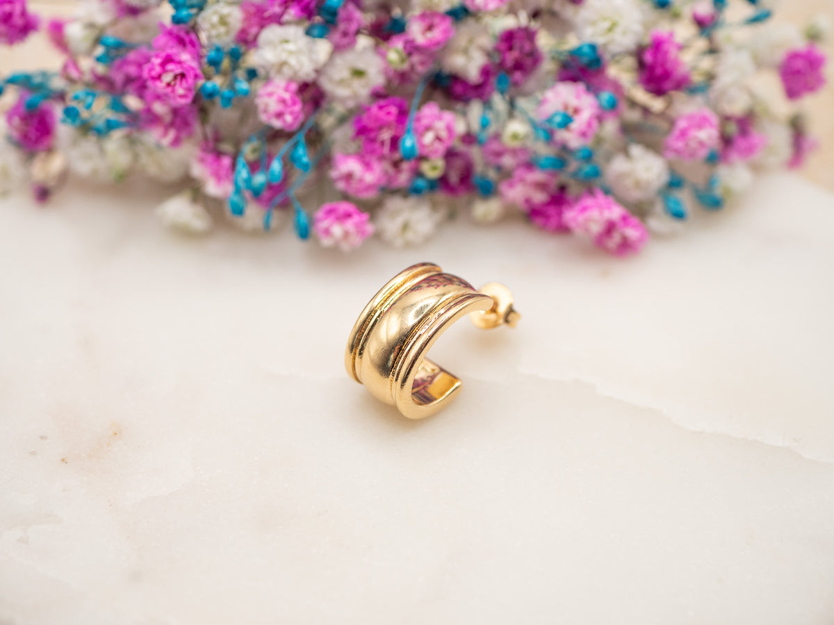 Boucle d'oreille unique Éclat Tiora