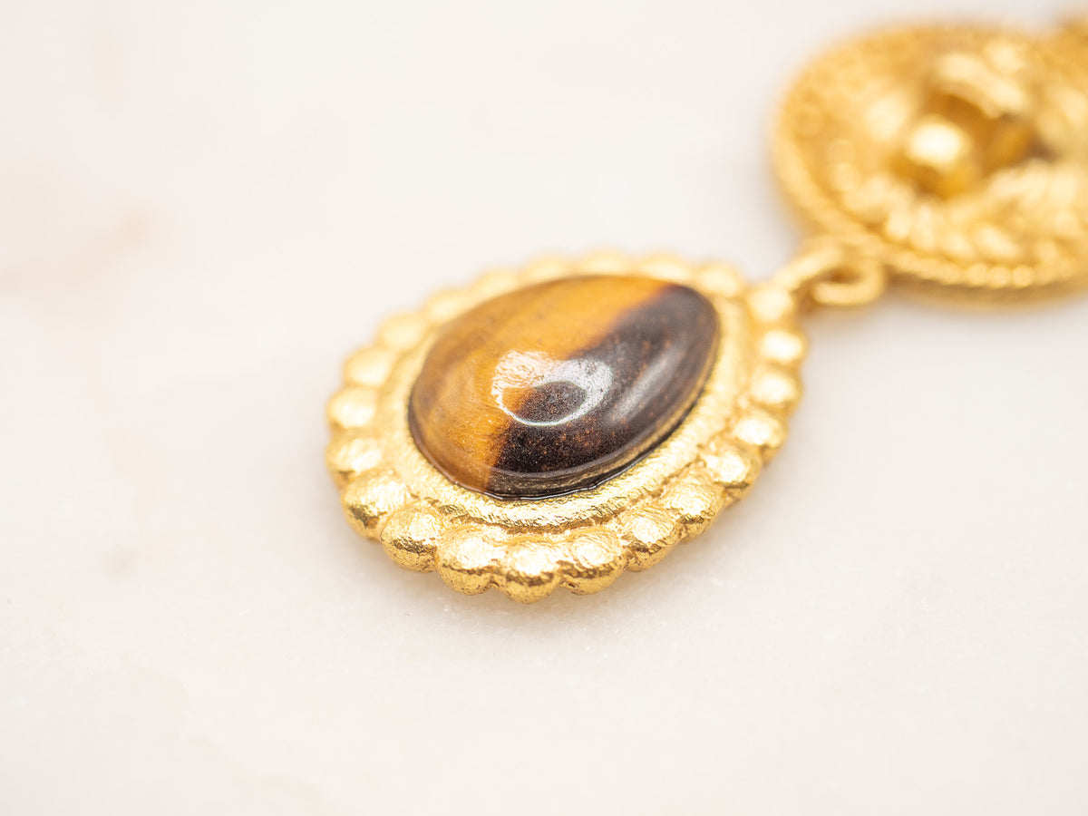 Boucles d'oreilles Héritage Saphira