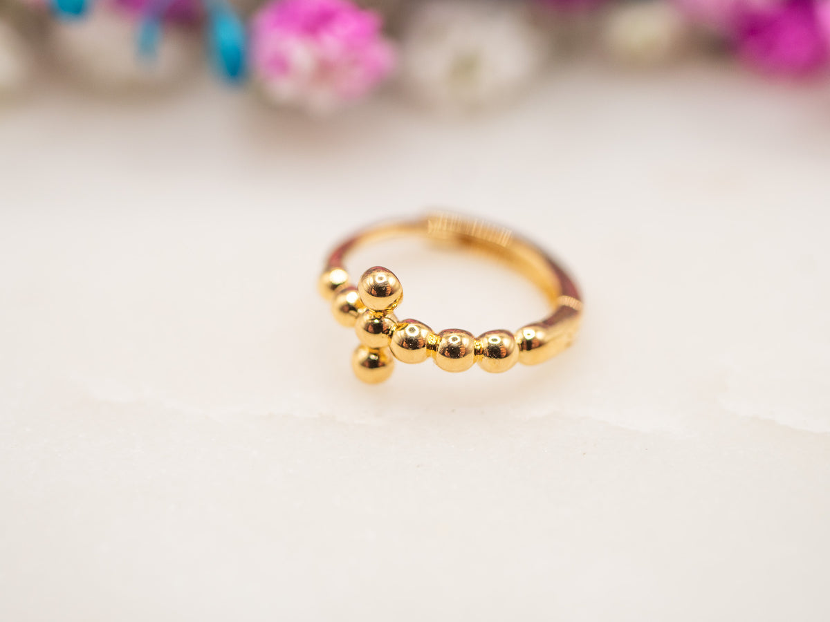 Boucle d'oreille unique Éclat Aluna