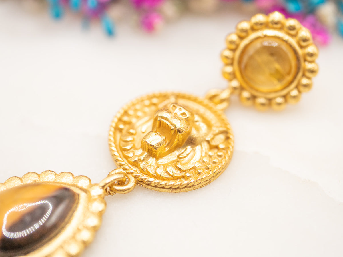Boucles d'oreilles Héritage Saphira