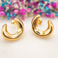 Boucles d'oreilles Courbe Mioréa