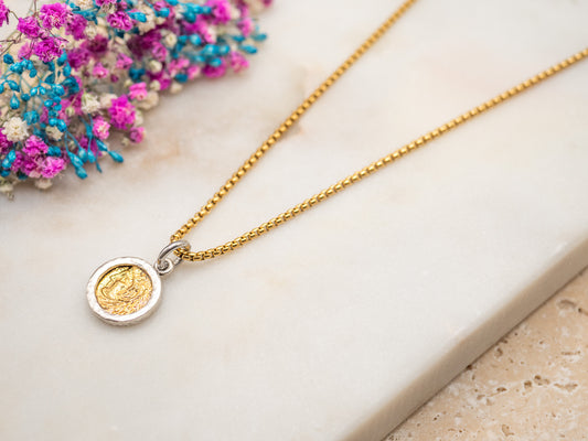 Collier Médaillon Auréa